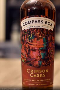 The Tasters Club Tasting Day 95 25 years Compass Box anniversary whisky tasting Crimson Casks