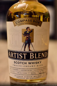 The Tasters Club Tasting Day 95 25 years Compass Box anniversary whisky tasting Artist Blend