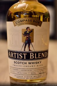 The Tasters Club Tasting Day 95 25 years Compass Box anniversary whisky tasting Artist Blend