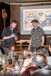 The Tasters Club Tasting Day 96 Halloween whisky tasting. Yiannis Milionis and Kyriakos Pierrakos.