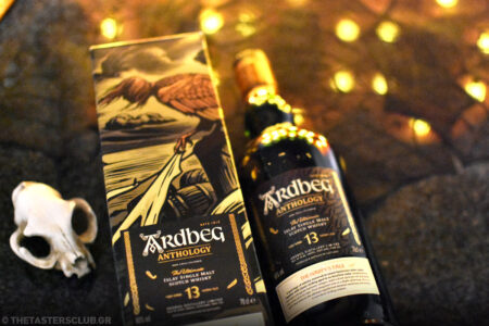 The Tasters Club Tasting Day 96 Halloween whisky tasting. Ardbeg Anthology: The Harpy's Tale 13 yo.