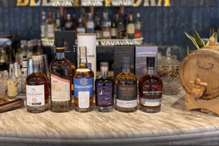 The Tasters Club Tasting Day 98 • OUTLANDERS - Whiskies of the World featuring the first greek whisky