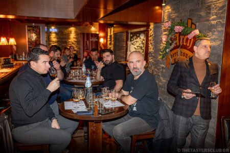 The Tasters Club Tasting Day 99 Glengoyne whisky tasting. Yiannis Milionis.