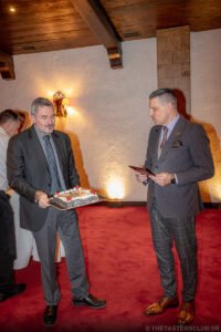 The Tasters Club celebrating 100 Tasting Days with The Dalmore whisky and XMAS Dinner. Yiannis Milionis.