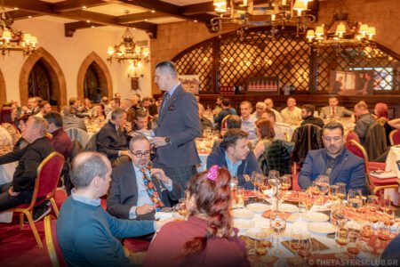 The Tasters Club celebrating 100 Tasting Days with The Dalmore whisky and XMAS Dinner. Yiannis Milionis.