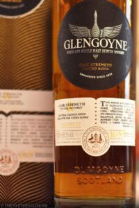 The Tasters Club Tasting Day 99 Glengoyne whisky tasting. Glengoyne Cask Strength Batch 11.