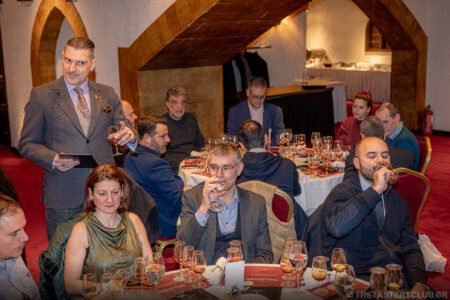 The Tasters Club celebrating 100 Tasting Days with The Dalmore whisky and XMAS Dinner. Yiannis Milionis.