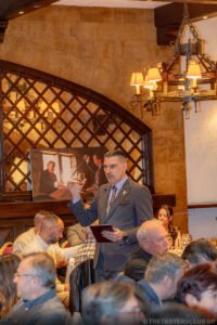 The Tasters Club celebrating 100 Tasting Days with The Dalmore whisky and XMAS Dinner. Yiannis Milionis.