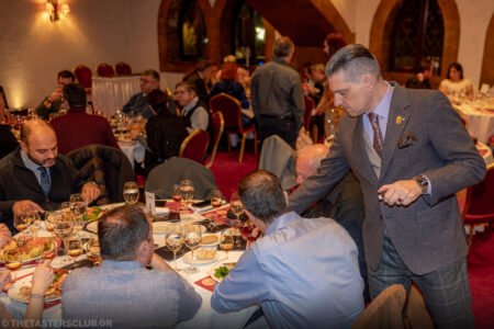 The Tasters Club celebrating 100 Tasting Days with The Dalmore whisky and XMAS Dinner. Yiannis Milionis.