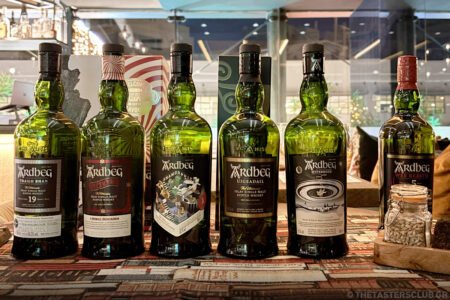 The Tasters Club Tasting Day 101 Ardbeg whisky tasting