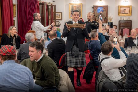 The Tasters Club Tasting Day 102 Robert Burns Night 2026. Yiannis Milionis.