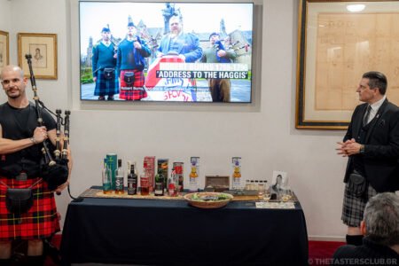 The Tasters Club Tasting Day 102 Robert Burns Night 2026. Yiannis Milionis.