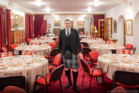 The Tasters Club Tasting Day 102 Robert Burns Night 2026. Yiannis Milionis.