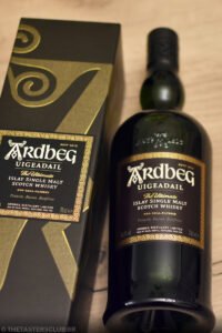 The Tasters Club Tasting Day 101 Ardbeg whisky tasting. Ardbeg UIGEADAIL.