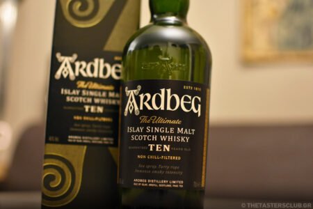 The Tasters Club Tasting Day 101 Ardbeg whisky tasting. Ardbeg 10.
