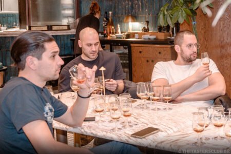 The Tasters Club Tasting Day 104 Bunnahabhain whisky tasting.