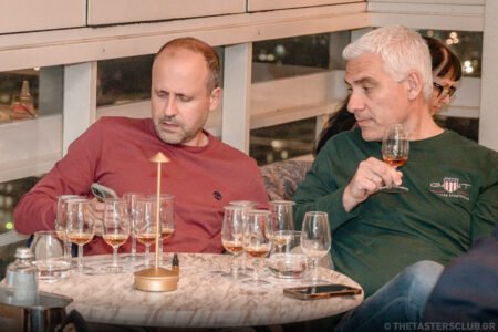 The Tasters Club Tasting Day 104 Bunnahabhain whisky tasting.