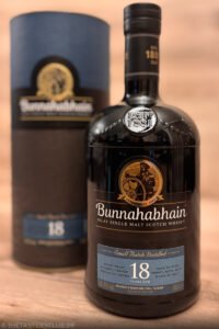 The Tasters Club Tasting Day 104 Bunnahabhain whisky tasting. Bunnahabhain 18 yo.