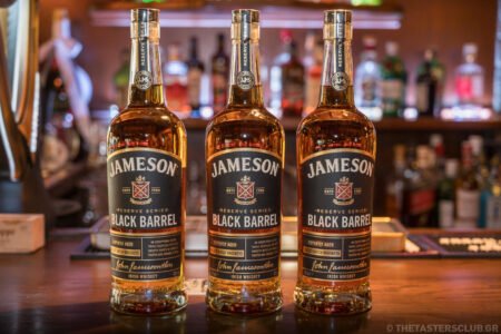 The Tasters Club Tasting Day 106 music-inspired whisky tasting. Jameson Black Barrel.