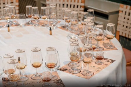 The Tasters Club Tasting Day 108 Mizunara oak whisky tasting